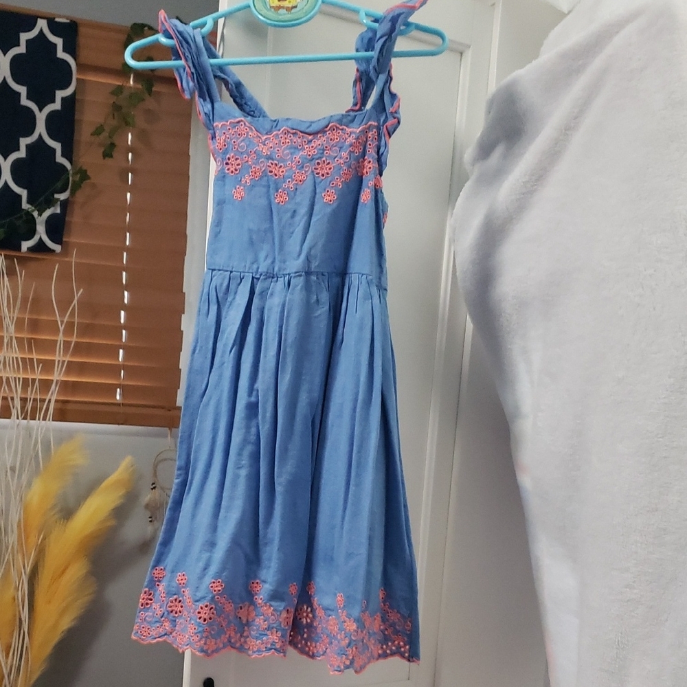 Blue and Pink Kids Dress